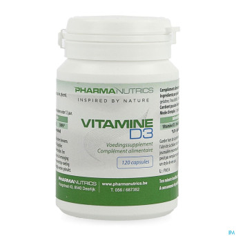 Vit d3 caps 60    pharmanutrics