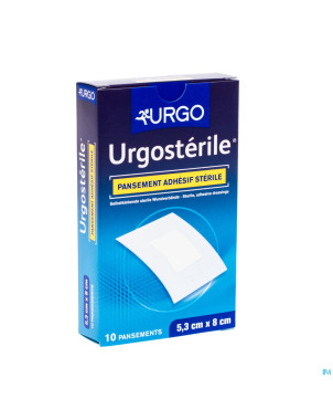 Urgosterile pans adh sterile 5,3x 8cm 10