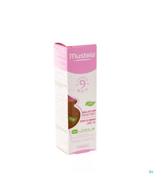 Mustela 9m huile soin vegetures 100ml