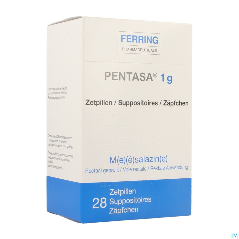 Pentasa supp 28x1g