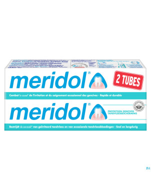 Meridol dentifrice duopack 2x75ml