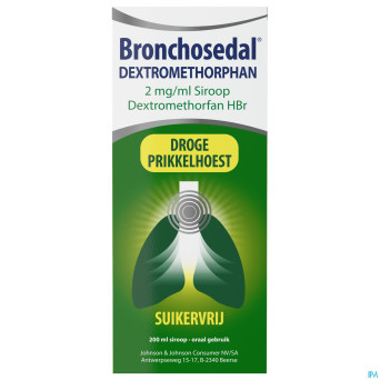 Bronchosedal dextromethorp sir s/sucre 200ml