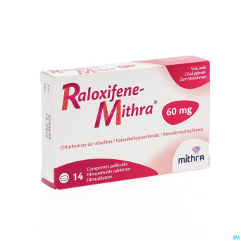 Raloxifene mithra 60 mg comp pell 14