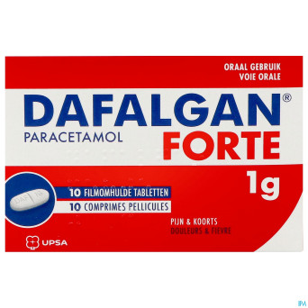 Dafalgan forte comp pell 10 x 1000 mg