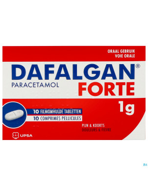 Dafalgan forte comp pell 10 x 1000 mg