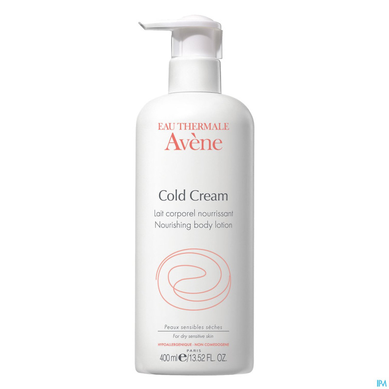 Avene cold cream lait corporel    tube 400ml