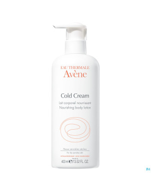 Avene cold cream lait corporel    tube 400ml