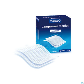Urgo compresse gaze n/tisse ster  10,0cmx10,0cm 50