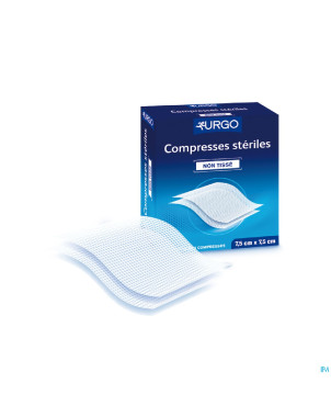 Urgo compresse gaze n/tisse ster  10,0cmx10,0cm 50