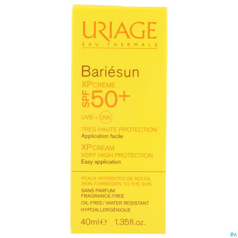 Uriage bariesun xp creme ip50+ n/parf    tube 40ml