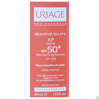 Uriage bariesun xp creme ip50+ n/parf    tube 40ml