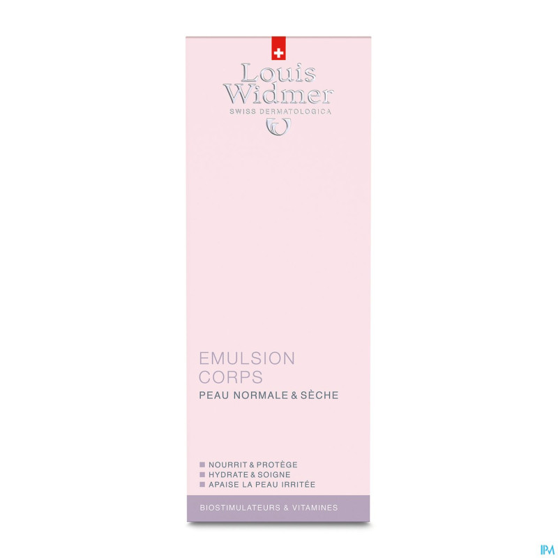 Widmer emulsion corps parf    200ml
