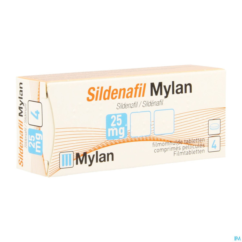 Sildenafil viatris 25mg comp pell  4