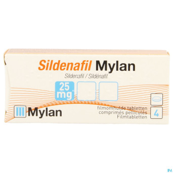 Sildenafil viatris 25mg comp pell  4