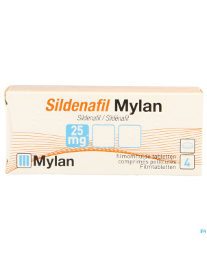 Sildenafil viatris 25mg comp pell  4