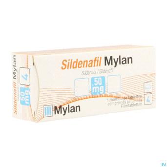 Sildenafil viatris 50mg comp pell 4