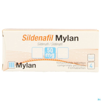 Sildenafil viatris 50mg comp pell 4