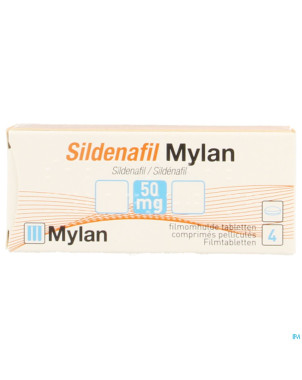 Sildenafil viatris 50mg comp pell 4