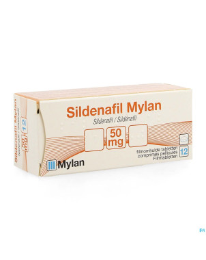 Sildenafil viatris 50mg comp pell 12