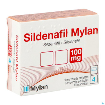 Sildenafil viatris 100mg comp pell 4