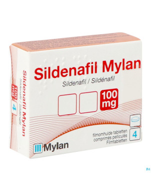 Sildenafil viatris 100mg comp pell 4