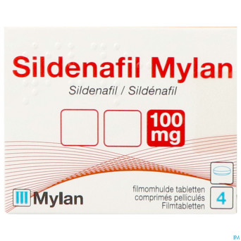 Sildenafil viatris 100mg comp pell 4