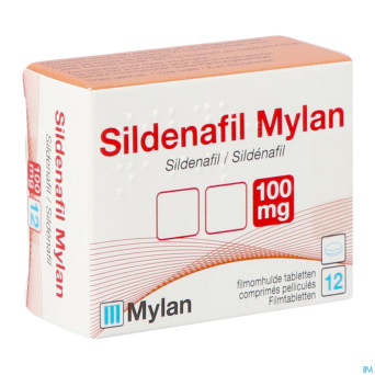 Sildenafil viatris 100mg comp pell 12