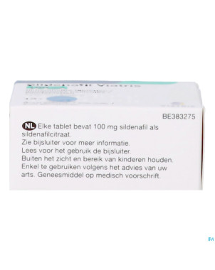 Sildenafil viatris 100mg comp pell 12