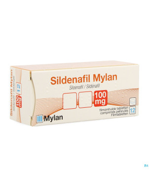 Sildenafil viatris 100mg comp pell 12