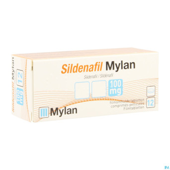 Sildenafil viatris 100mg comp pell 12