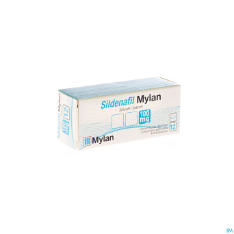 Sildenafil viatris 100mg comp pell 12