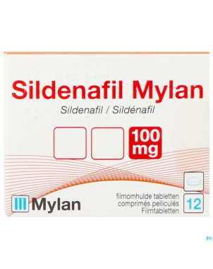 Sildenafil viatris 100mg comp pell 12