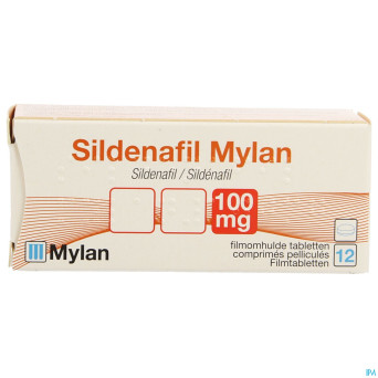 Sildenafil viatris 100mg comp pell 12
