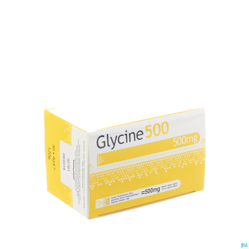 Glycine 500 pdr    sachet 30x4g