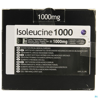 Isoleucine 1000 pdr    sachet 30x4g