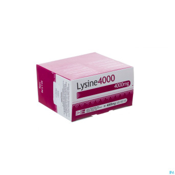 Lysine 4000 pdr    sachet 30x5,6g