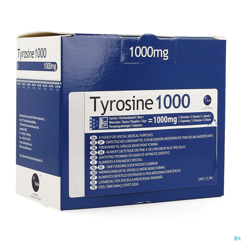 Tyrosine 1000 pdr    sachet 30x4g