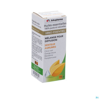 Arko essentiel diffusion senteur agrumes 15ml