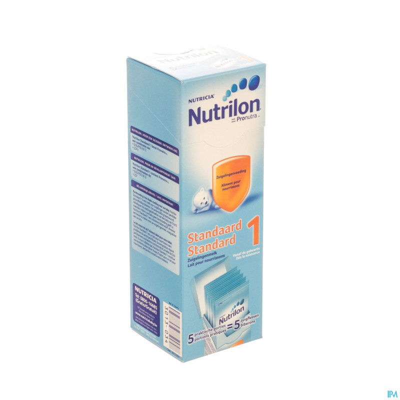 Nutrilon 1 standard lait nourris.pdr stick 5x22,5g