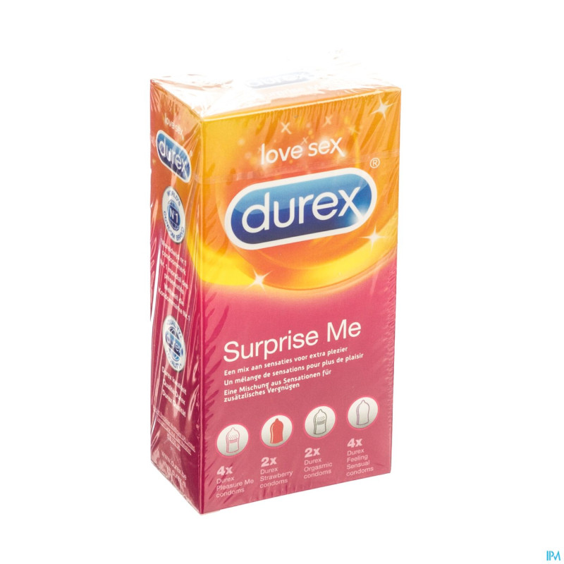 Durex surprise me   preservatifs 12