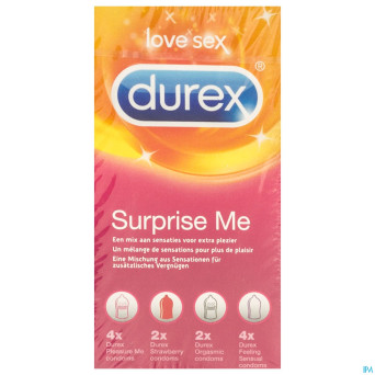 Durex surprise me   preservatifs 12