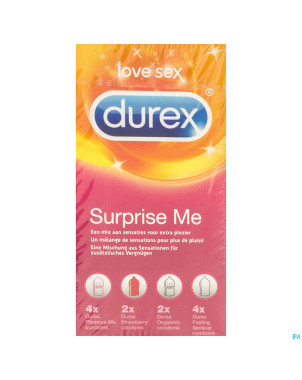 Durex surprise me   preservatifs 12