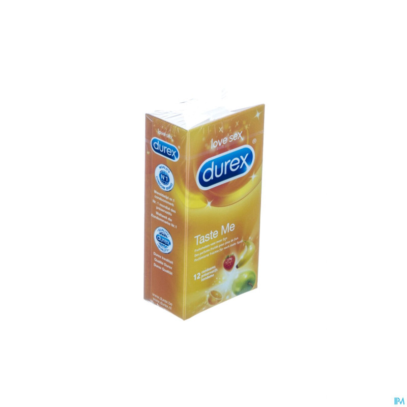 Durex taste me    preservatifs 12
