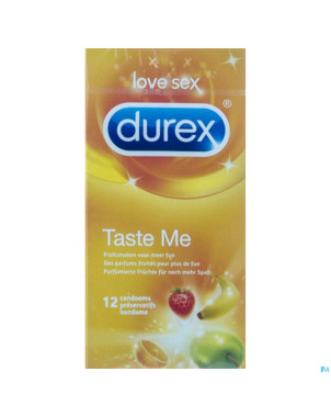 Durex taste me    preservatifs 12