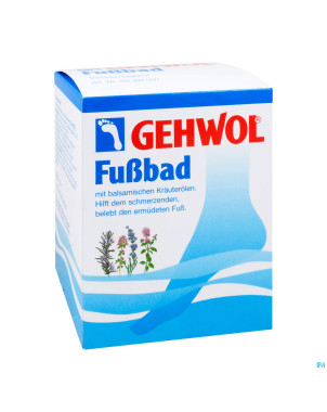 Gehwol bain pieds 10x20g consulta