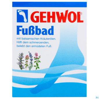Gehwol bain pieds 10x20g consulta