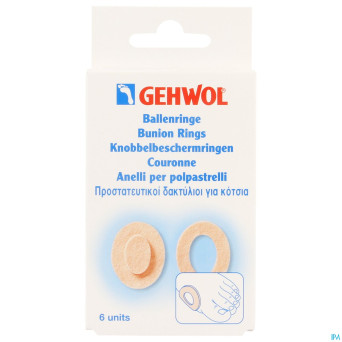 Gehwol prot. hallux valgus ovale 6 consulta