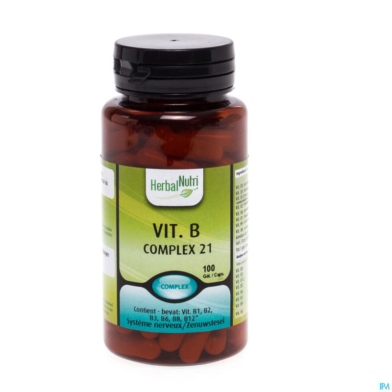 Herbalnutri vit b complex 21    gel 100