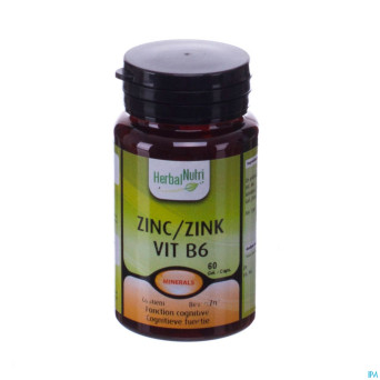 Herbalnutri zinc vit b6    gel  60