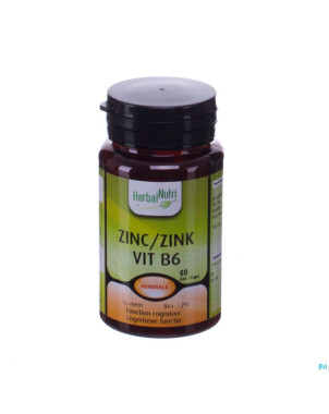 Herbalnutri zinc vit b6    gel  60
